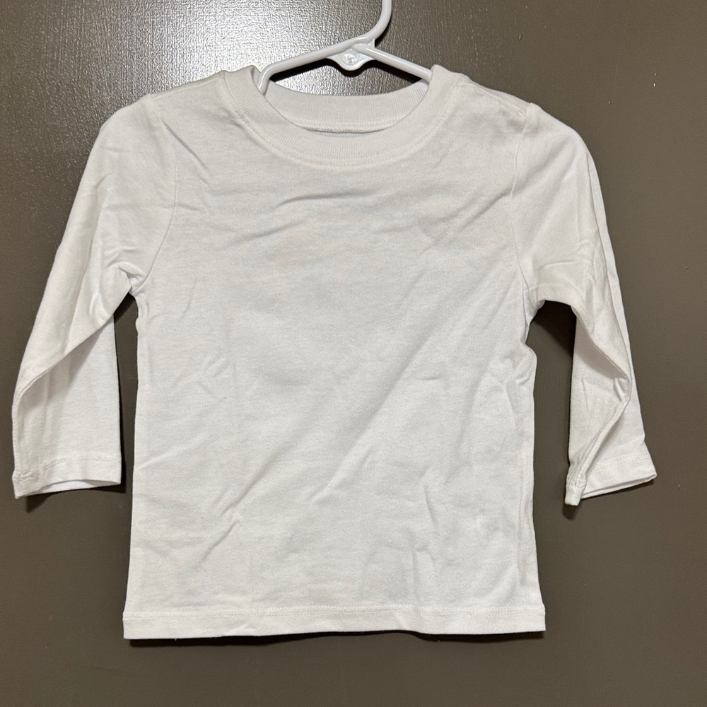 Garanimals Bright White Long Sleeve Tee